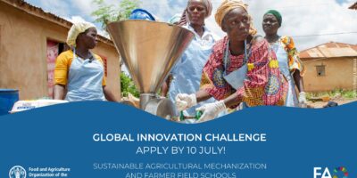 DEADLINE EXTENDED: Global Innovation Challenge on Sustainable Agricultural Mechanization and Farmer Field Schools